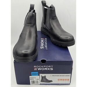 ROCKPORT Weather Or Not Boot - Black - 11.5 M Men's RK6711 - ASTM‎ F2413 Chelsea